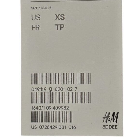 NWT H&M NASA Graphic Print Cropped Sweatshirt XS Black Pullover Sweater Crop Top - Picture 7 of 7